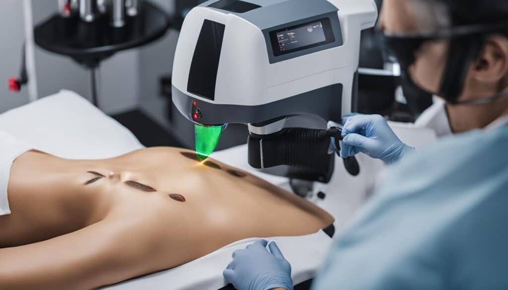 curso de eliminación de tatuaje con láser